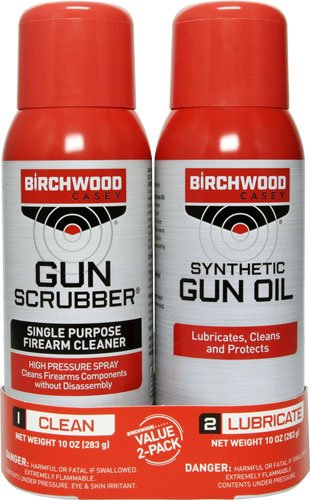 B/C GUN SCRUBBER & SYNTHETIC - GUN OIL 10OZ. VALUE PACK KIT