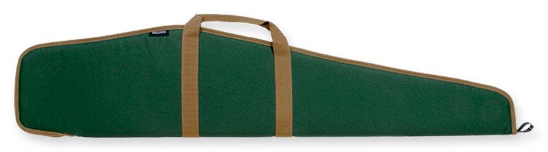BD101.jpg BULLDOG RIFLE CASE 48" GREEN - W/TAN TRIM 5/8" PADDING