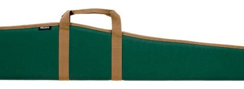 BULLDOG SHOTGUN CASE 52" GREEN - W/ TAN TRIM 5/8" PADDING