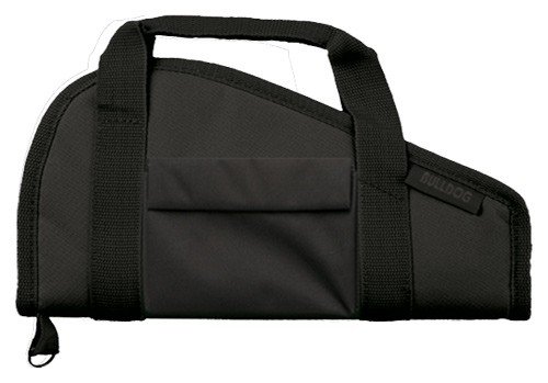 BD601.jpg BULLDOG PISTOL CASE 15" BLACK - ACCESSORY POCKET & CARRY STRAP