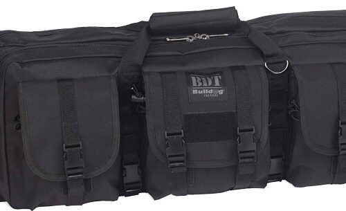 BULLDOG 47" SINGLE TACTICAL CS - 3 LARGE ACCESS POCKETS BLACK