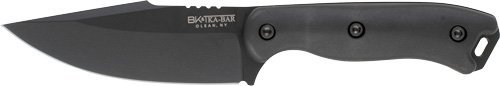 KA-BAR BECKER BLACK HARPOON - 4.5" FIXED W/ CELCON SHEATH