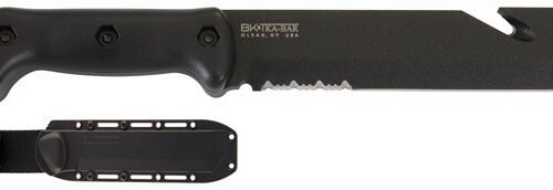 BK3.jpg KA-BAR BECKER TAC TOOL - 7" SERRATED W/PLASTIC SHEATH
