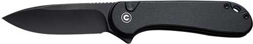 C18062P1.jpg CIVIVI KNIFE ELEMENTUM II 2.96 - " G-10/BLK STONEWASH BTTNLOCK