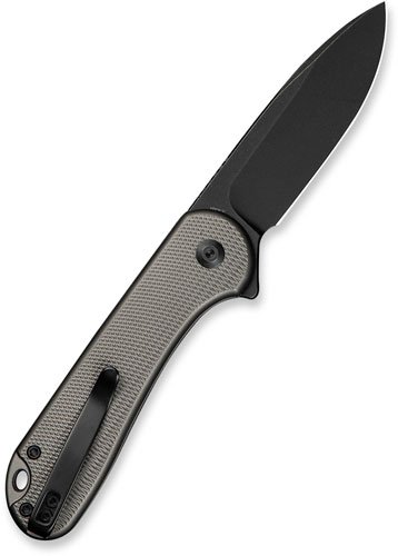 CIVIVI KNIFE ELEMENTUM II 2.9" - DAIMOND PATTERN GRAY/BLACK