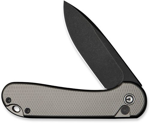 CIVIVI KNIFE ELEMENTUM II 2.9" - DAIMOND PATTERN GRAY/BLACK