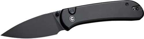 C22030E1.jpg CIVIVI KNIFE QUIBIT 2.98" BLK/ - BLK STONEWASH BUTTON LOCK