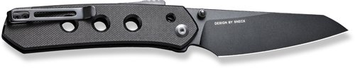 CIVIVI KNIFE VISION FG 3.54" - BLACK G-10/BLACK NITRO V BLADE