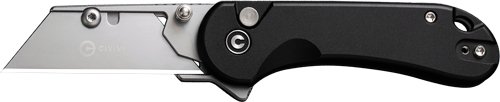 C23039B1_1.jpg CIVIVI UTILITY KNIFE ELEMENTUM - 2.26" BLACK W/3 EXTRA BLADES
