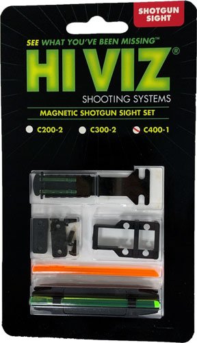 C4001_PKG.jpg HIVIZ SHOTGUN DEER/TURKEY SET - C-SERIES 3/8" VENT RIB