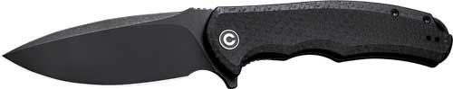 C803G.jpg CIVIVI KNIFE PRAXIS 3.75" BLK - COARSE MICARTA/BLK STONEWASHE