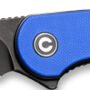 CIVIVI KNIFE ELEMENTUM 3.47" - BLUE G-10/BLACK STONEWASH D2