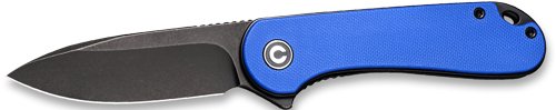 C907X.jpg CIVIVI KNIFE ELEMENTUM 3.47" - BLUE G-10/BLACK STONEWASH D2