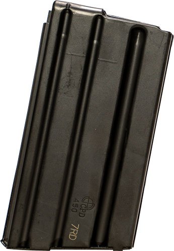 CPD7X450.jpg CPD MAGAZINE AR15 450 BUSH- - MASTER 7RD BLACKENED S/S
