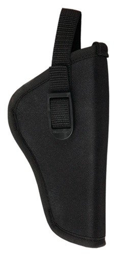 DLX2.jpg BULLDOG OWB HOLSTER W/TB RH - PIT BULL NYLON BLACK REVOLVER