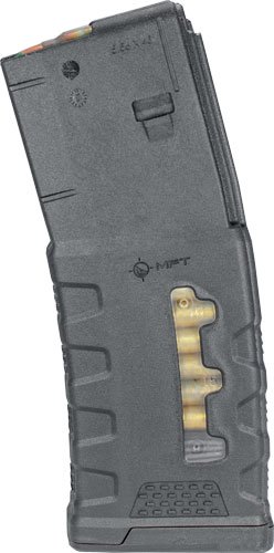 EXDPM556WBL.jpg MFT EXD MAGAZINE AR15 5.56X45 - 30RD WINDOW BLACK POLYMER