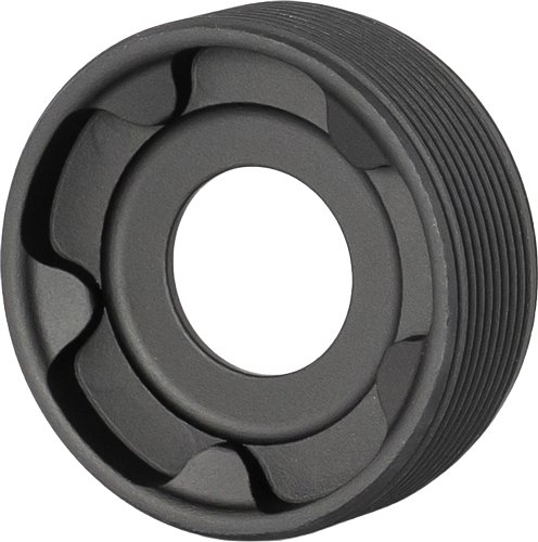RUGGED SUPPRESSORS FRONT CAP - 45ACP OBSIDIAN 45