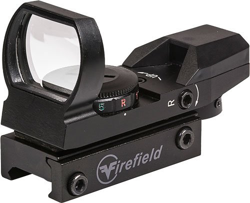 FIREFIELD MULTI RED/GREEN - REFLEX SIGHT W/4 RETICLE PTTRN