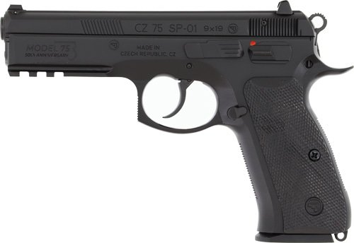 CZ 75 SP-01 50TH ANNIVERSARY - 9MM FS 10RD BLACK POLYCOAT