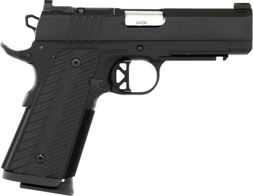 CZ DAN WESSON TCP OR 45ACP 4" - FS BLACK DUTY FINISH 8RD MAG