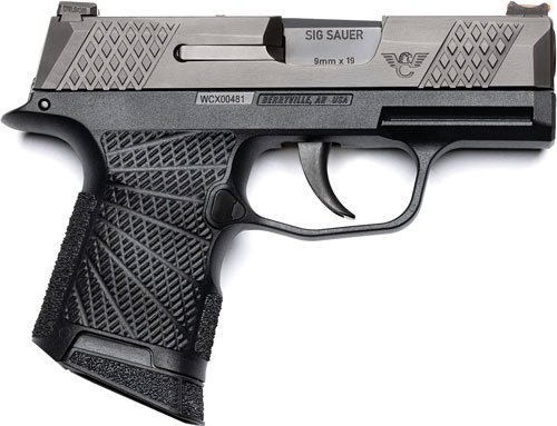 WILSON SIG-WCP365-9B 9MM 3.1" - FS 10-SHOT GRAY/BLACK