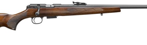CZ 457 LUX 22LR 24.5" - BLUED BARREL WALNUT STOCK