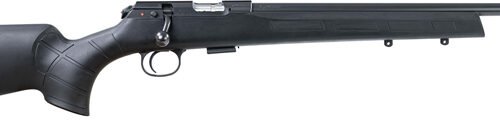 CZ 457 AMERICAN 17 HMR 20.5" - THREADED BBL. BLACK STOCK