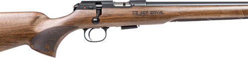 CZ 457 ROYAL 22LR 16.5" BLUED - THREADED BBL CIRCASSIAN WALNUT