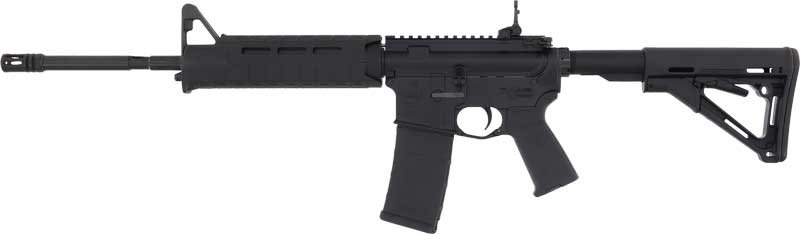 G10022_LEFT.jpg BUSHMASTER M4 PATROLMAN MOE - FLAT TOP 16" BBL 30-SHOT BLACK