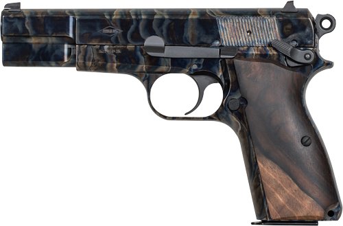 INGLIS GP-35 HI-POWER 9MM - 4.7" BBL 2-15RD CCH/WALNUT