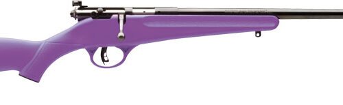 SAVAGE RASCAL YOUTH SINGLESHOT - 22LR ACCU TRIG BLUED/PURPLE