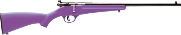 SAVAGE RASCAL YOUTH SINGLESHOT - 22LR ACCU TRIG BLUED/PURPLE