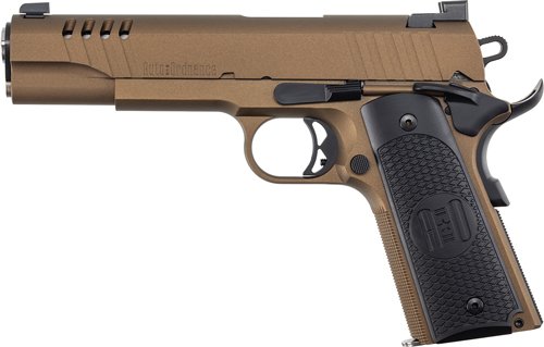 AUTO-ORDNANCE 1911A1 45ACP SS - BURNT BRONZE G10 GRIPS