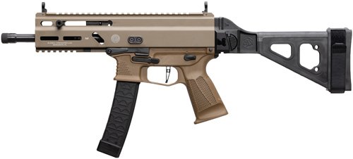 GRAND POWER STRIBOG SP9A3 9MM - 8" BBL 30 RD MAG W/BRACE FDE