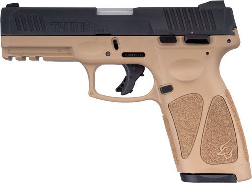 TAURUS G3 9MM 17-SHOT 3-DOT - ADJ. TAN/BLACK POLYMER