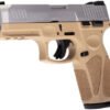 TAURUS G3 9MM 15-SHOT 3-DOT - ADJ. TAN/STAINLESS POLYMER
