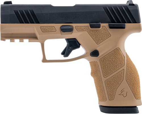 TAURUS GX2 9MM 13-SHOT ADJ. - TAN FRAME BLACK SLIDE