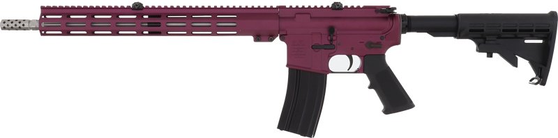 GLFA AR15 RIFLE 223 WYLDE - 16" S/S BBL BLACK CHERRY