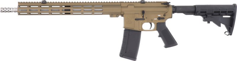 G223BRSS_LEFT.jpg GLFA AR15 RIFLE 223 WYLDE - 16" S/S BBL BRONZE