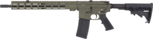 GLFA AR15 RIFLE 223 WYLDE - 16" NIT BBL OD GREEN