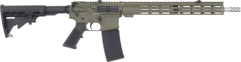G223ODGSS.jpg GLFA AR15 RIFLE 223 WYLDE - 16" S/S BBL OD GREEN
