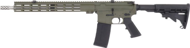 G223ODGSS_LEFT.jpg GLFA AR15 RIFLE 223 WYLDE - 16" S/S BBL OD GREEN