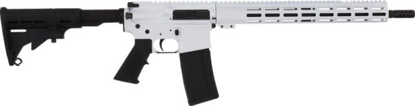 G223WHITENIT.jpg GLFA AR15 RIFLE 223 WYLDE - 16" NIT BBL WHITE