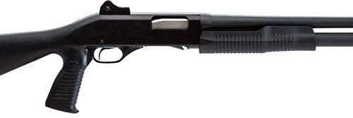 STEVENS 320 SECURITY PUMP 20GA - 3" 18.5" PISTOL GRIP BLACK