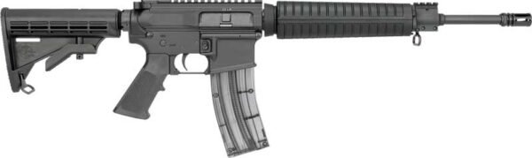 G22L1855A.jpg RRA LAR-22 MID A4 ALUM 22LR - 6 POS STK 16" BBL BLACK