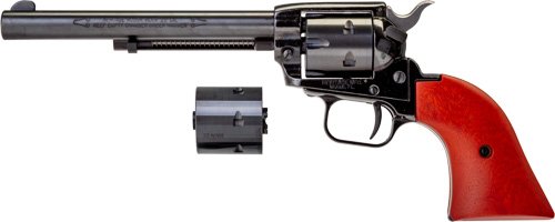HERITAGE 22LR/WMR COMBO 6.5" - BLUED COCOBOLO GRIPS