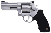 TAURUS 44 44MAG 4" AS 6-SHOT - PORTED STAINLESS RUBBER