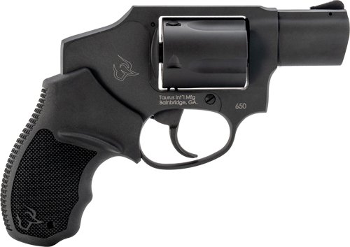 TAURUS 650 357MAG 2" FIXED - 5-SHOT BLACK RUBBER