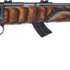 SAVAGE MARK II MINIMALIST - 22LR 18" MATTE/BROWN LAMINATE