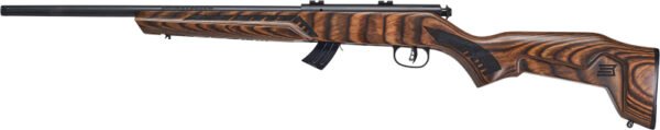 SAVAGE MARK II MINIMALIST - 22LR 18" MATTE/BROWN LAMINATE